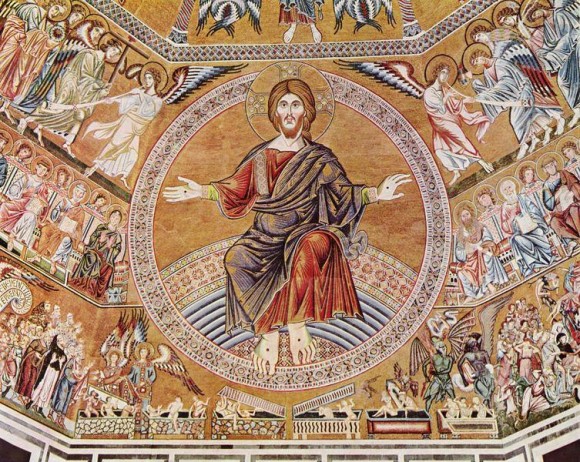 San Giovanni Baptistry Mosaic - Florence, Italy - 1300 A.D. Source: https://hy.wikipedia.org/wiki/%D5%84%D5%A5%D5%AE_%D5%BA%D5%A1%D5%BD%D5%AB_%D5%AF%D5%AB%D6%80%D5%A1%D5%AF%D5%AB%D5%B6%D5%A5%D6%80#/media/%D5%8A%D5%A1%D5%BF%D5%AF%D5%A5%D6%80:San_djovani-580x462.jpg